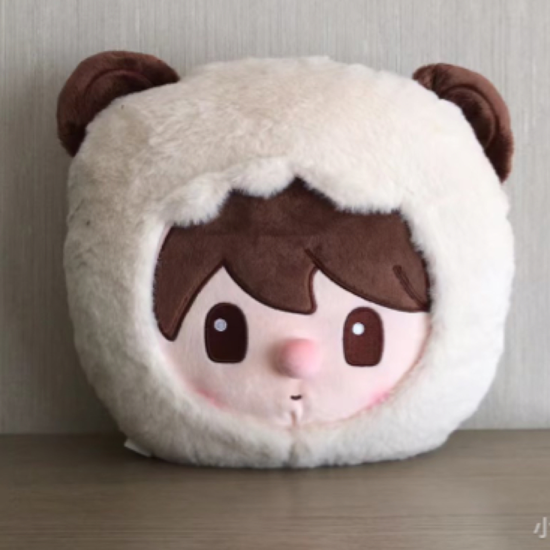 正版ppmt小甜豆抱枕