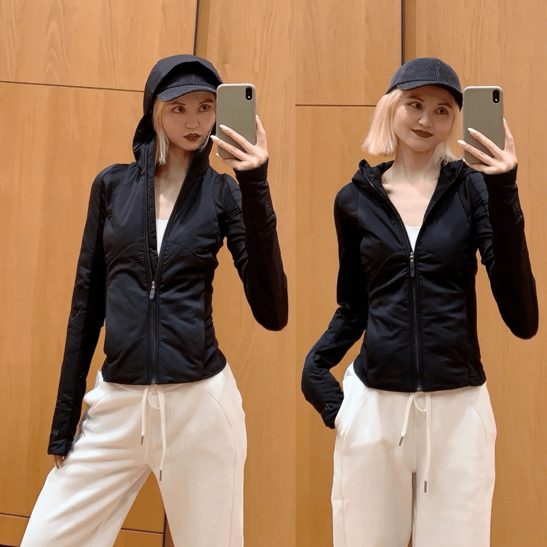 M1499！薄款棉服，马上可以穿的一款，巨显腰细外套衣长55款号LJ2662