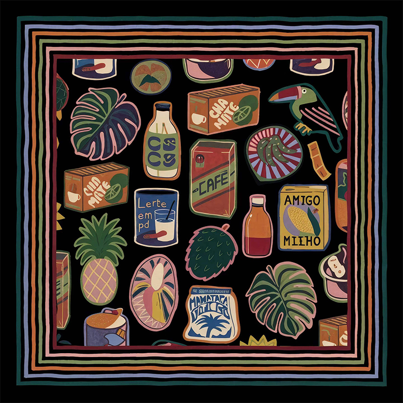 【加厚丝毛方巾】画内原创复古围巾羊毛桑蚕丝混纺方巾文艺新年礼物