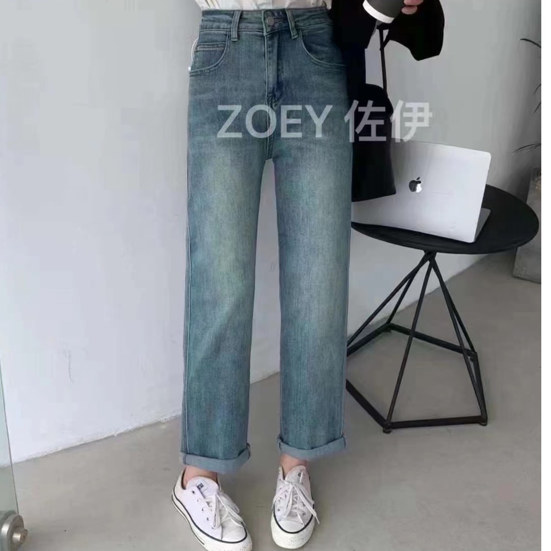 有米家【时尚男友裤】爆款超高弹力两色男友裤