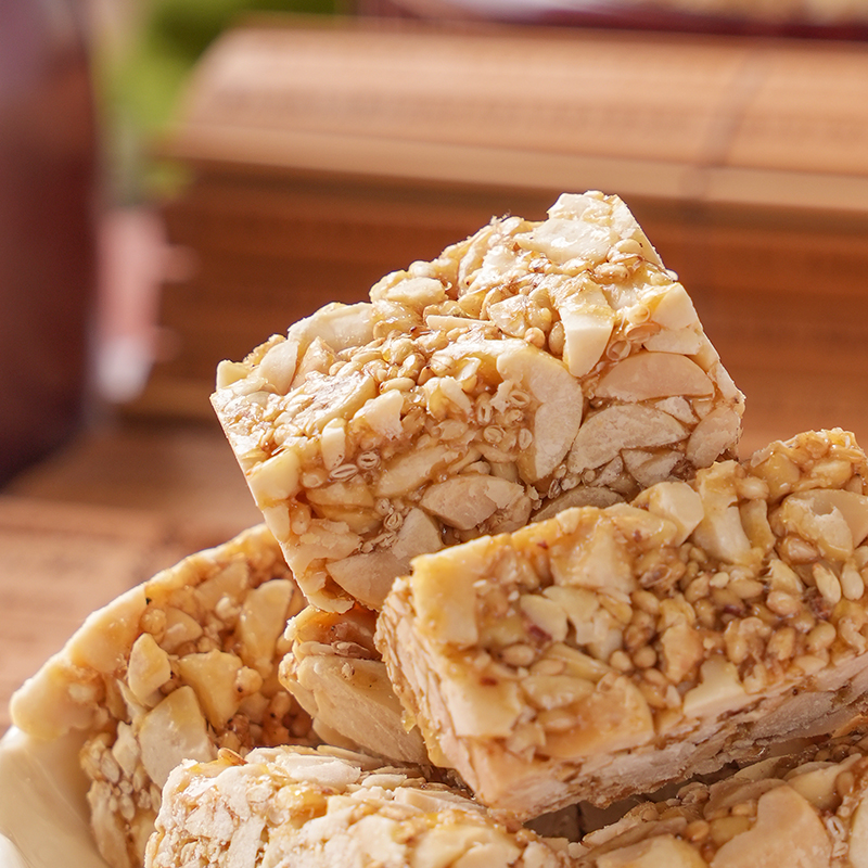 传统手工（花生酥）老式芝麻花生糖250g/袋 特产真材实料制作口味