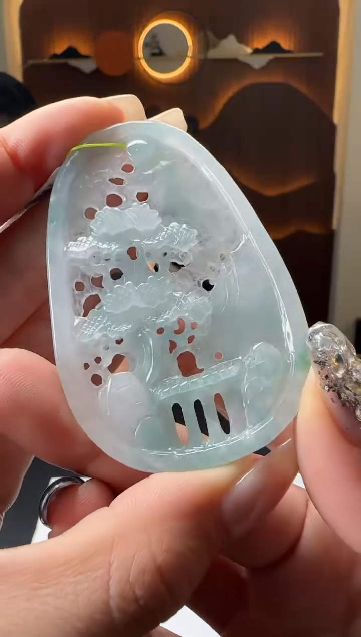 【闪购商品】翡翠颈饰未镶嵌XY@@BDLT00117