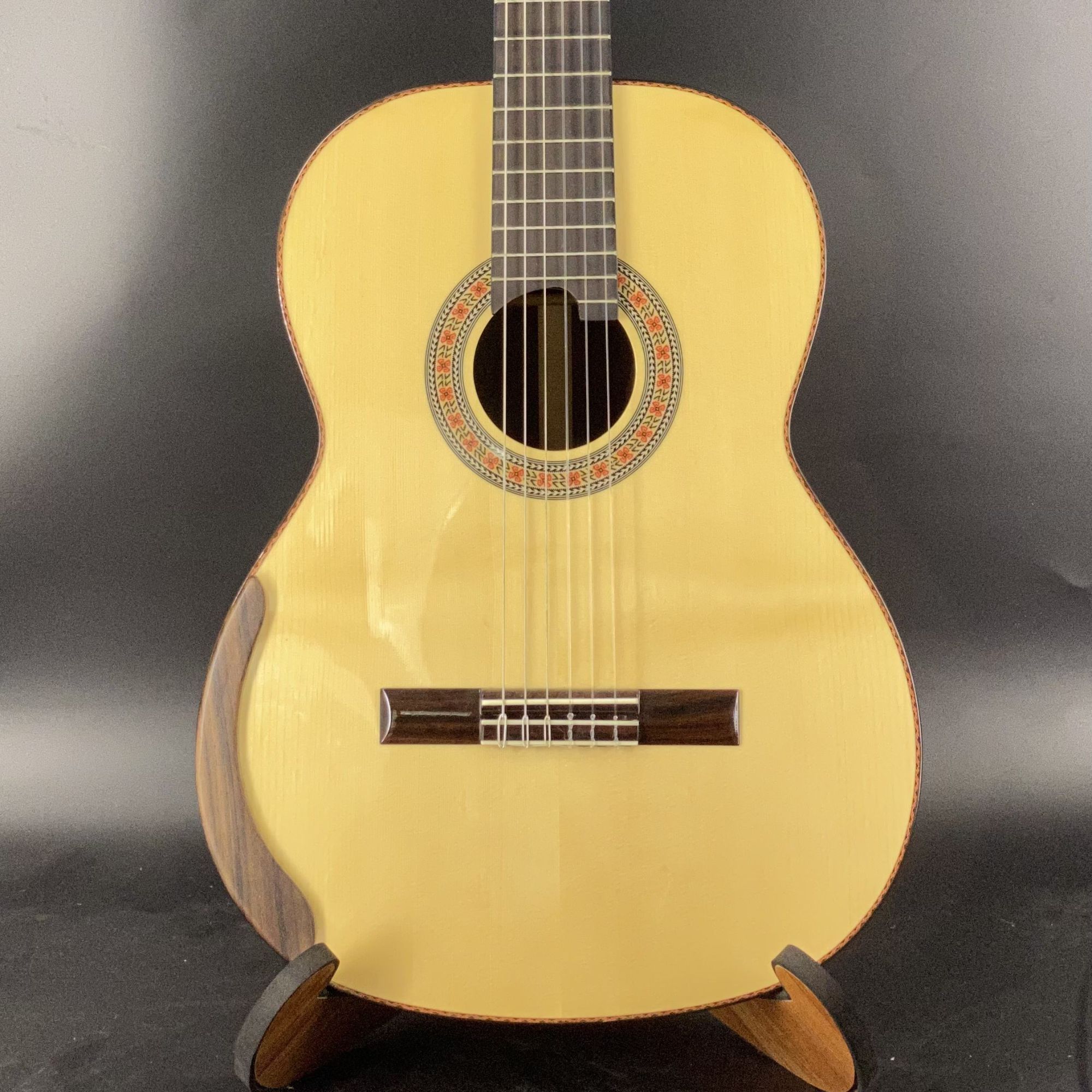 罗莎塔高品质白松东印度玫瑰木乌木全单古典吉他进阶考级高性价比