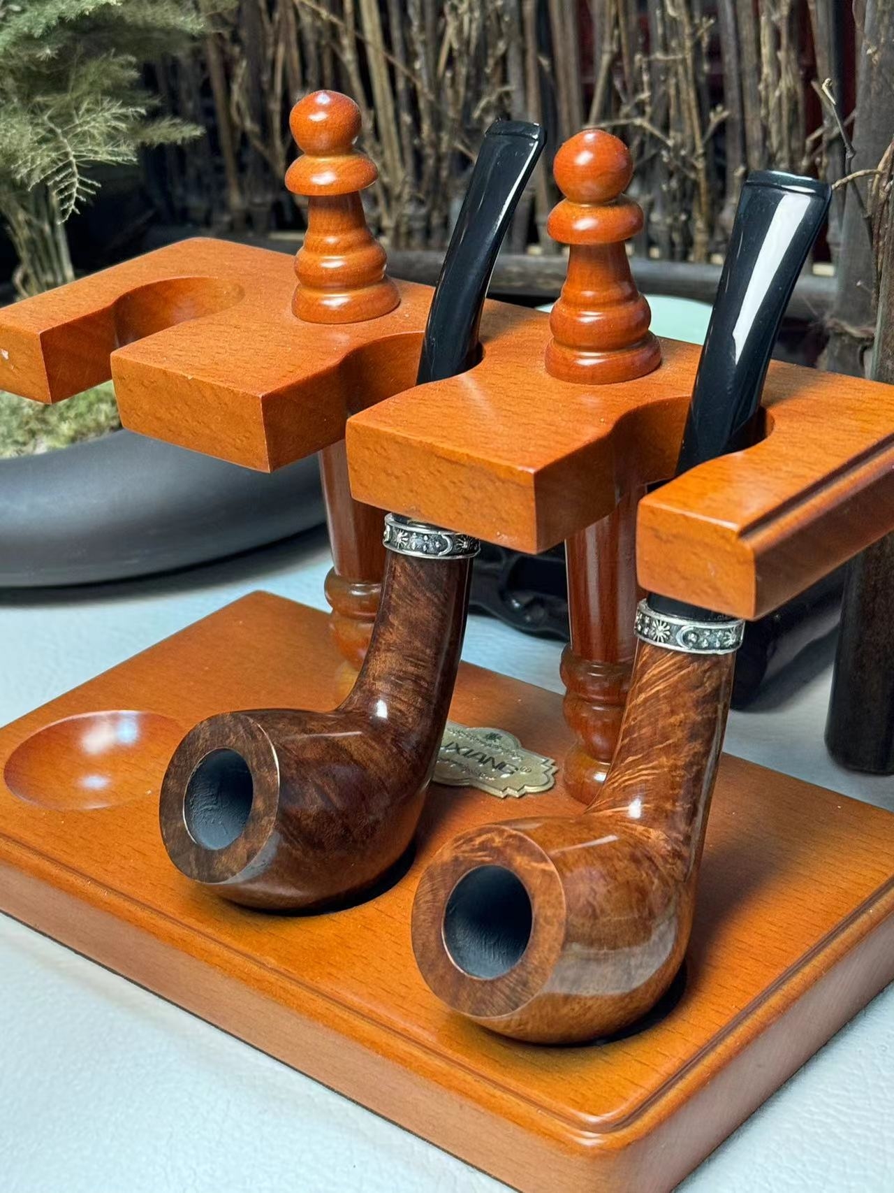 10纯手工石楠木烟斗