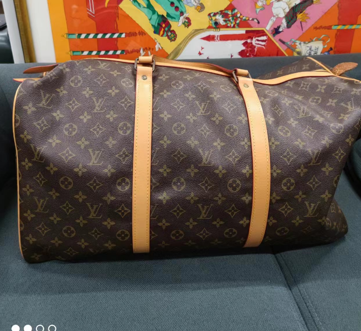 95新 LouisVuitton/路易威登 茉上/老花旅行袋