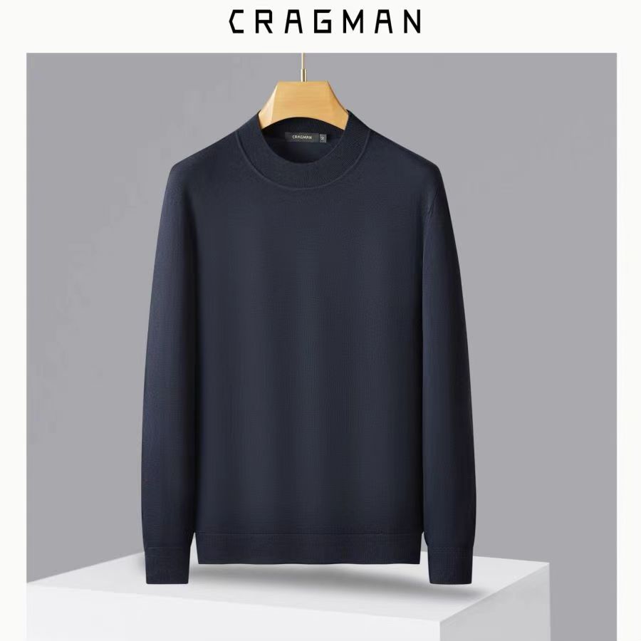 M1299 针织衫毛衣男士秋冬季圆领长袖上衣男款打底衫 CL0817