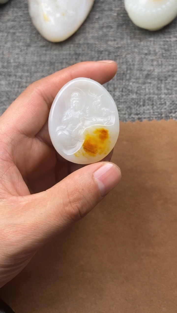 【闪购商品】和田玉吊坠(不含链)未镶嵌和田玉