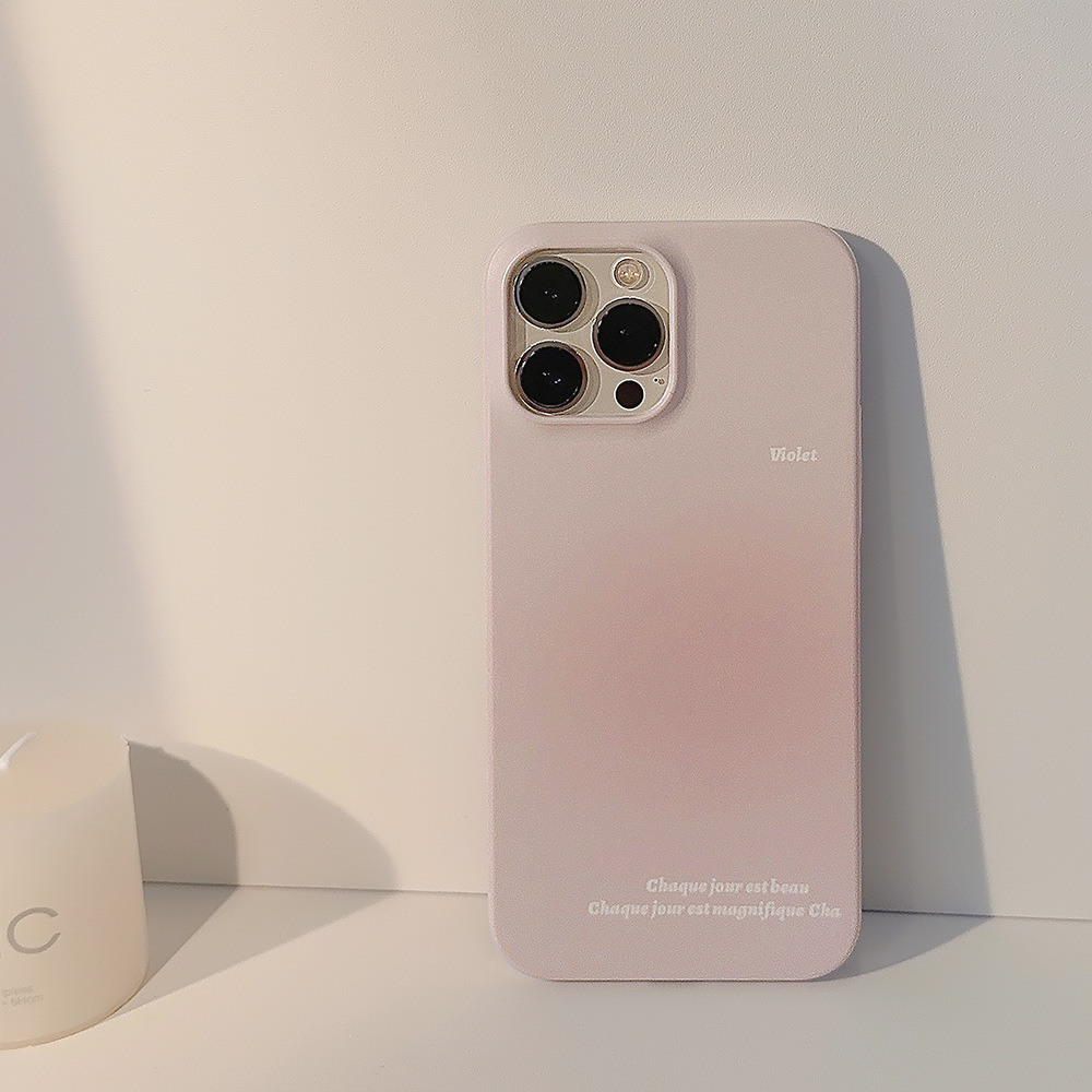 磨砂菲林壳适用iphone14手机壳13苹果12硬壳简约15promax小众11