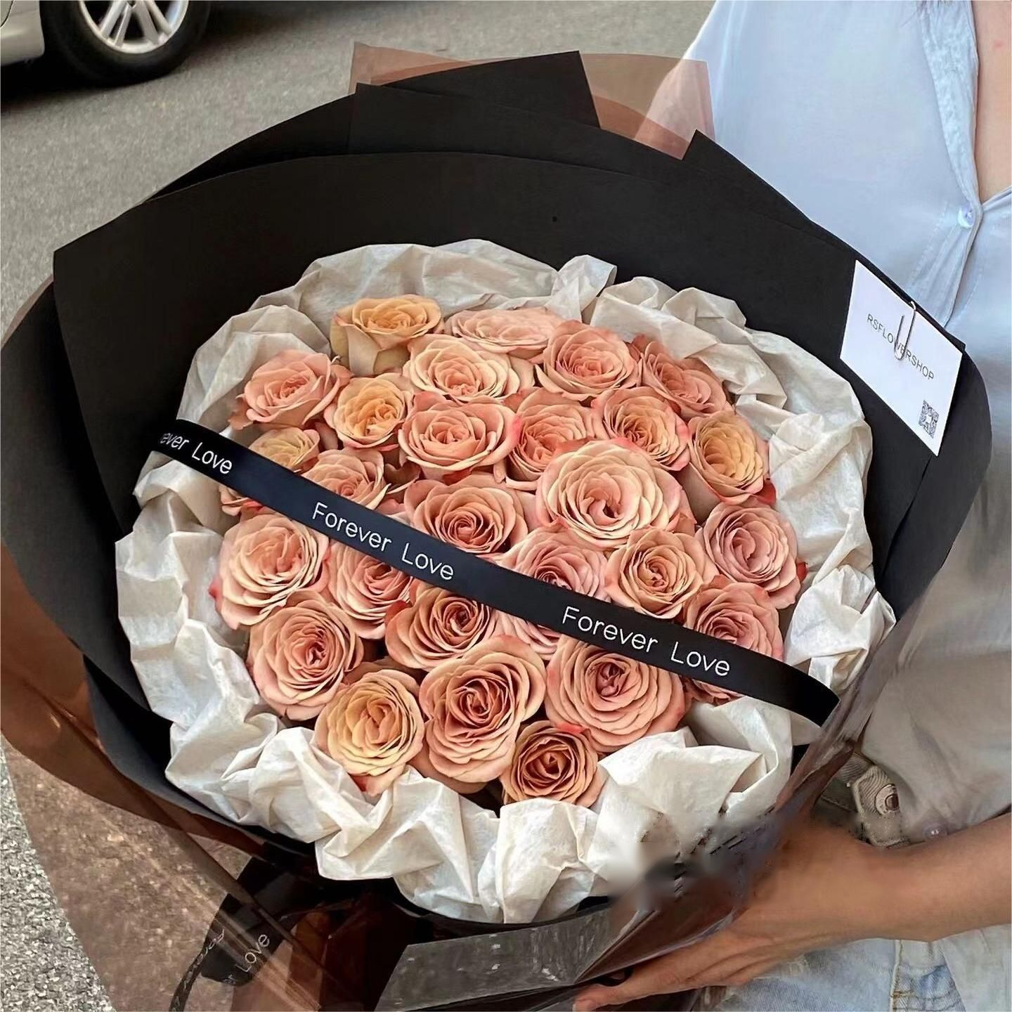教师节花束/33朵卡布奇诺
