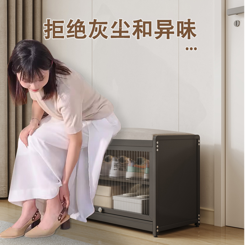 新疆包邮家用鞋柜可坐凳一体换鞋凳门口进门口长条凳轻奢感穿鞋凳