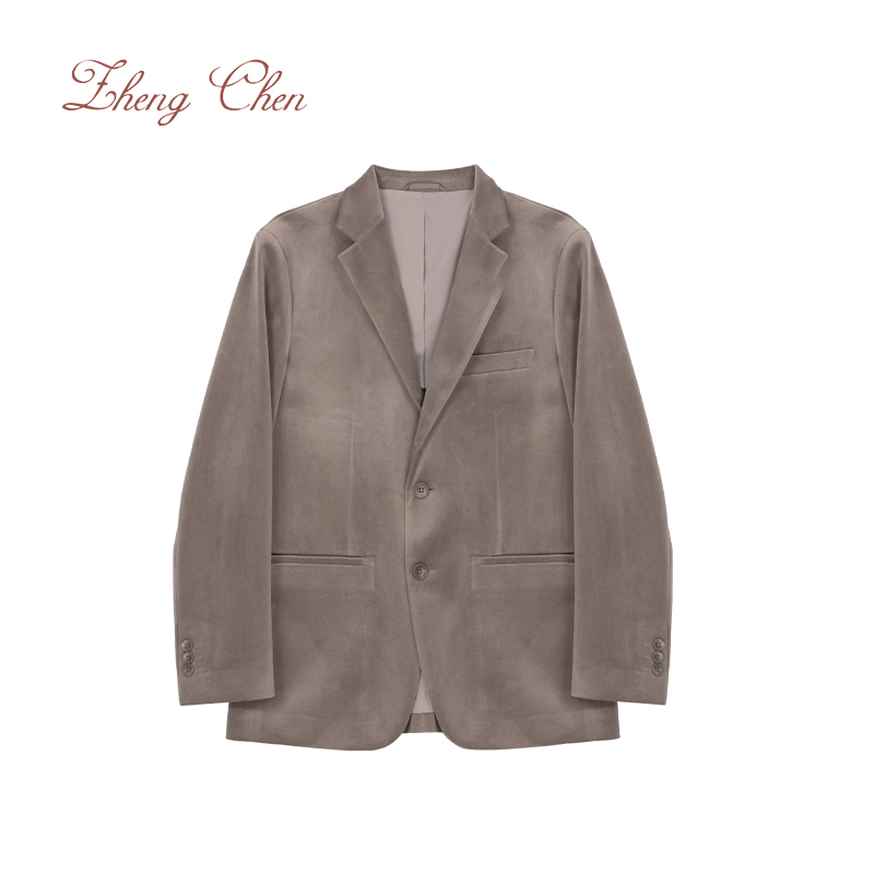 TF进口丝绒休闲西装P-ZK96020