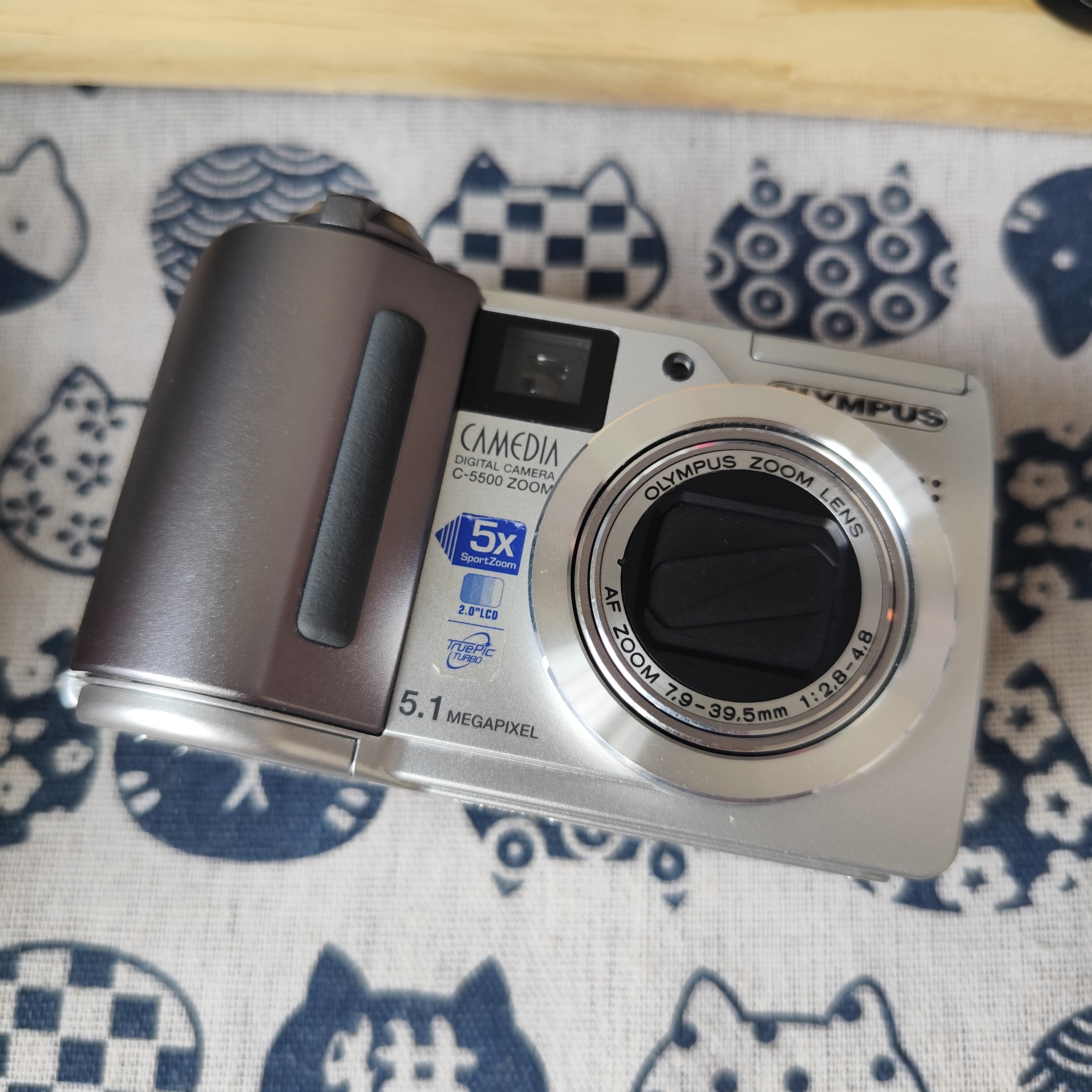 9新 Olympus/奥林巴斯 C5500 500w画质 5号电池ccd相机 NO退NO换