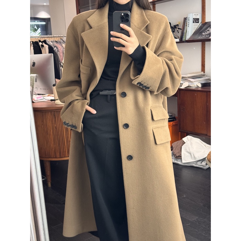 YIMAIMAI SLP驼色大衣现货