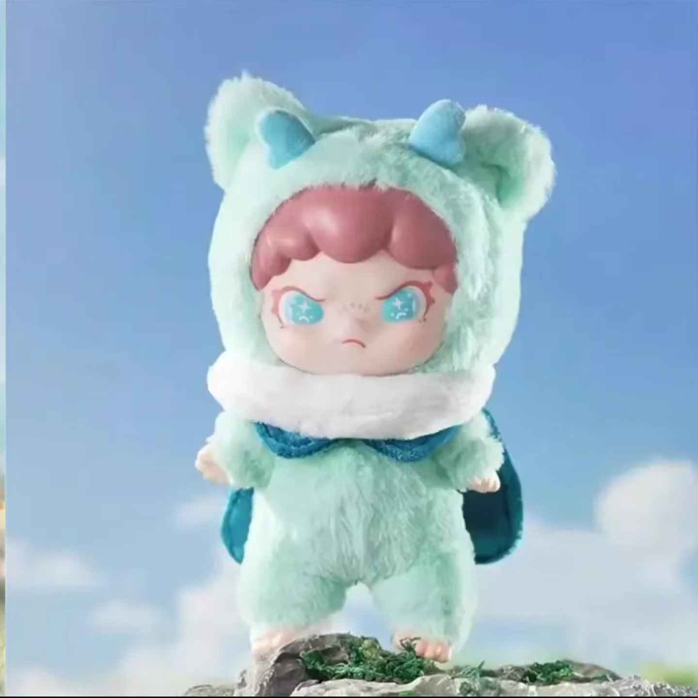 【居居侠专属平拆】 平拆DORA茸茸动物所盲盒潮玩手办搪胶毛绒挂件