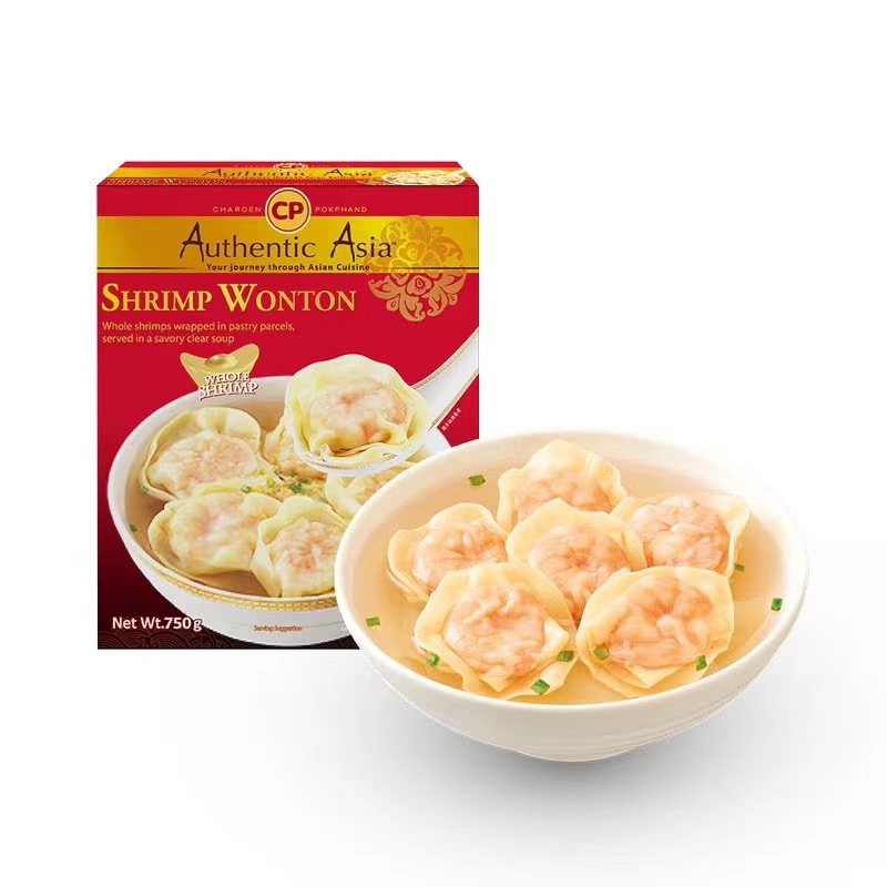 虾肉馄饨(速冻面米制品) 750g (虾肉馄饨720g+调味粉(包)5g*6)