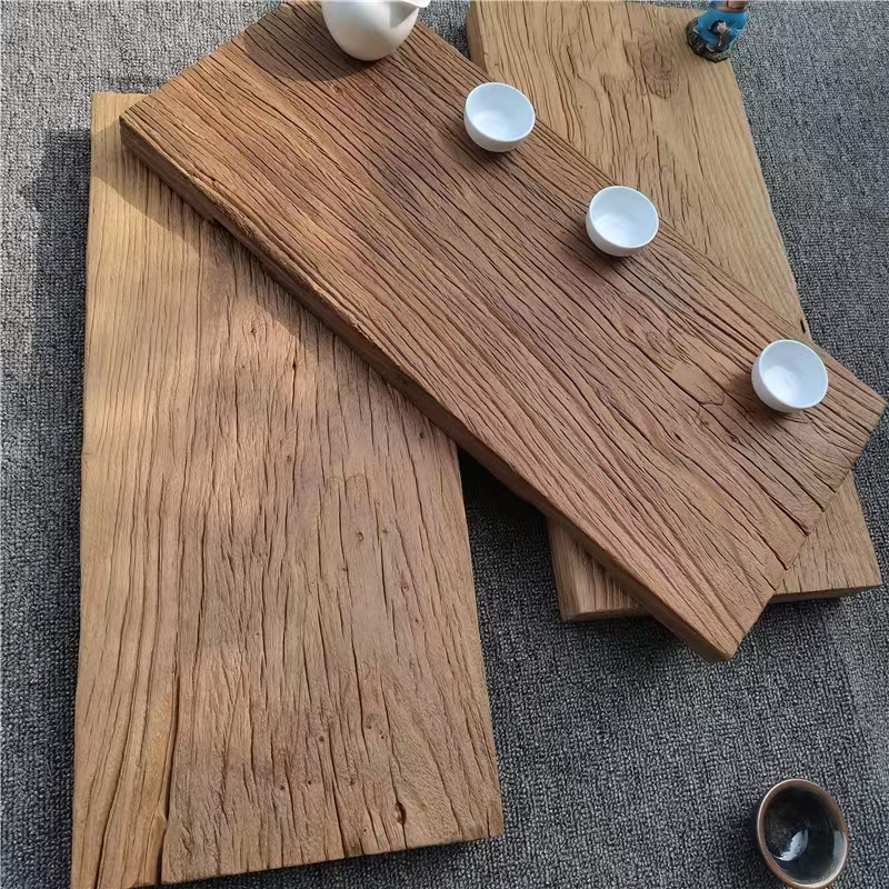 风化老榆木干泡台茶托杯垫手工简约中式家用茶道茶托盘干泡盘