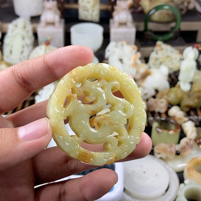【闪购商品】和田玉颈饰未镶嵌飞**高