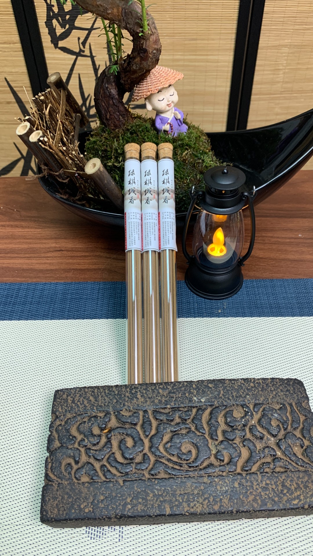 居家香薰正宗电白绿棋楠固态沉香线香10克装优质制作工艺净化空气