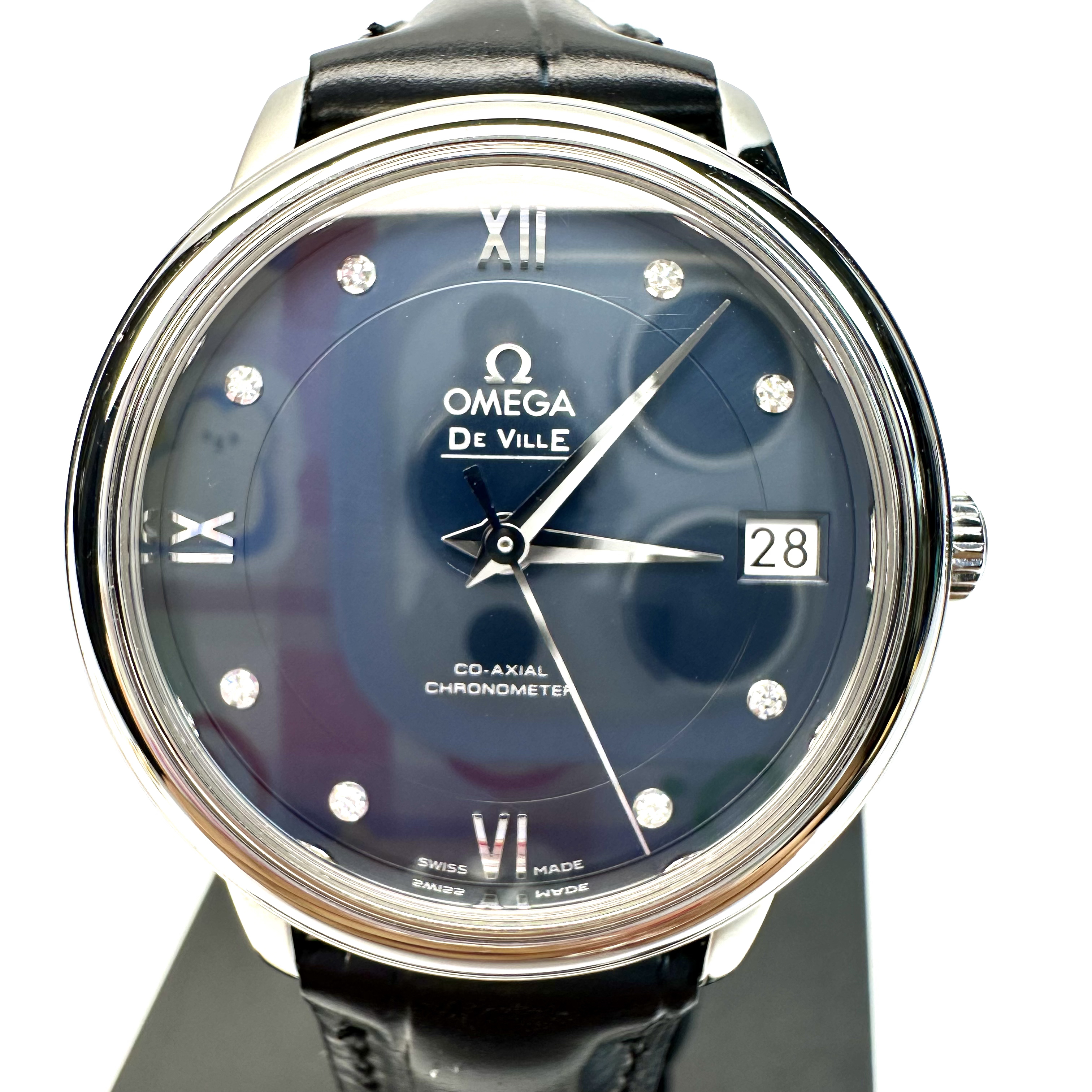 99新 Omega/欧米茄 欧米茄/碟飞/女表/机械/32.7mm/7808