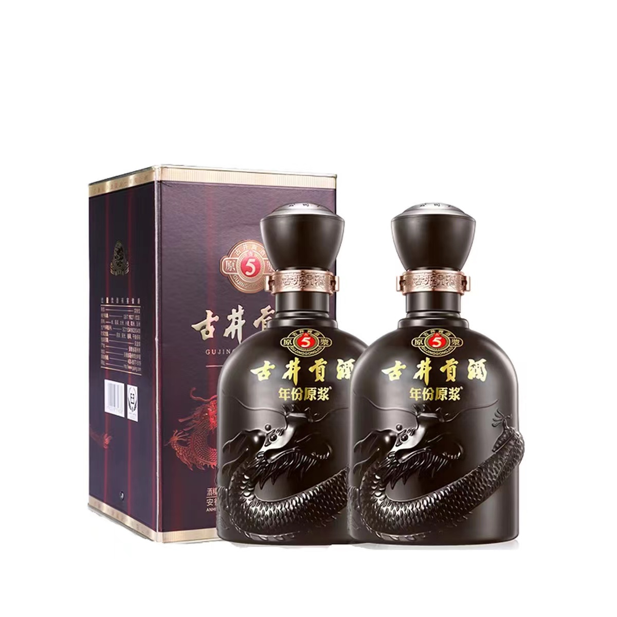 古井贡酒5年40.6度425ML*4瓶/箱40.6度