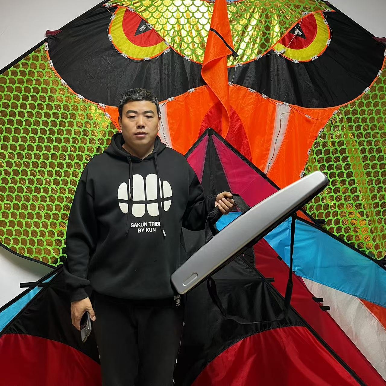 新款高档硬壳风筝包配件云霸品牌潍坊意诚风筝工厂