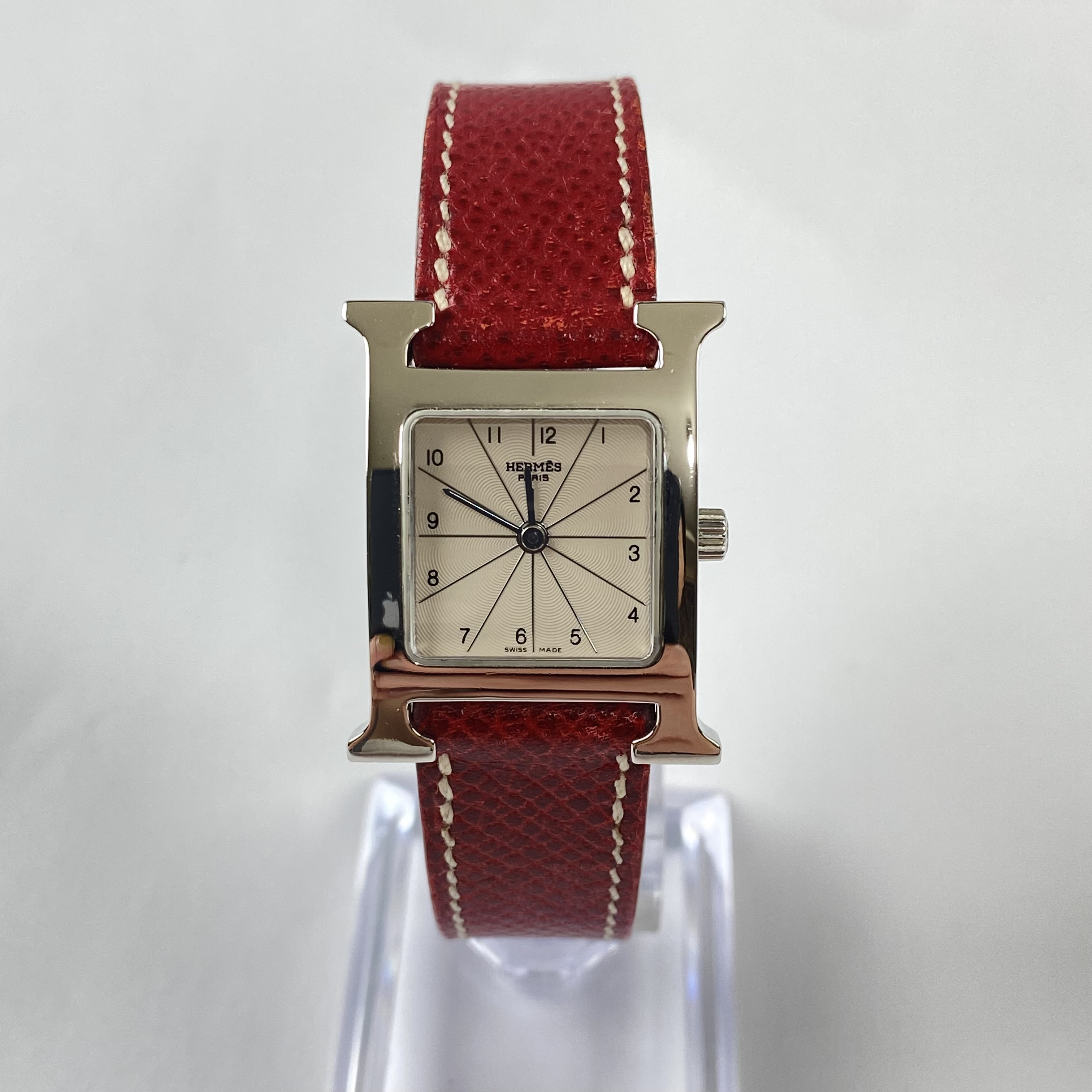 95新 Hermes/爱马仕 ZD1781/爱马仕石英腕表/表径21mm原装时尚