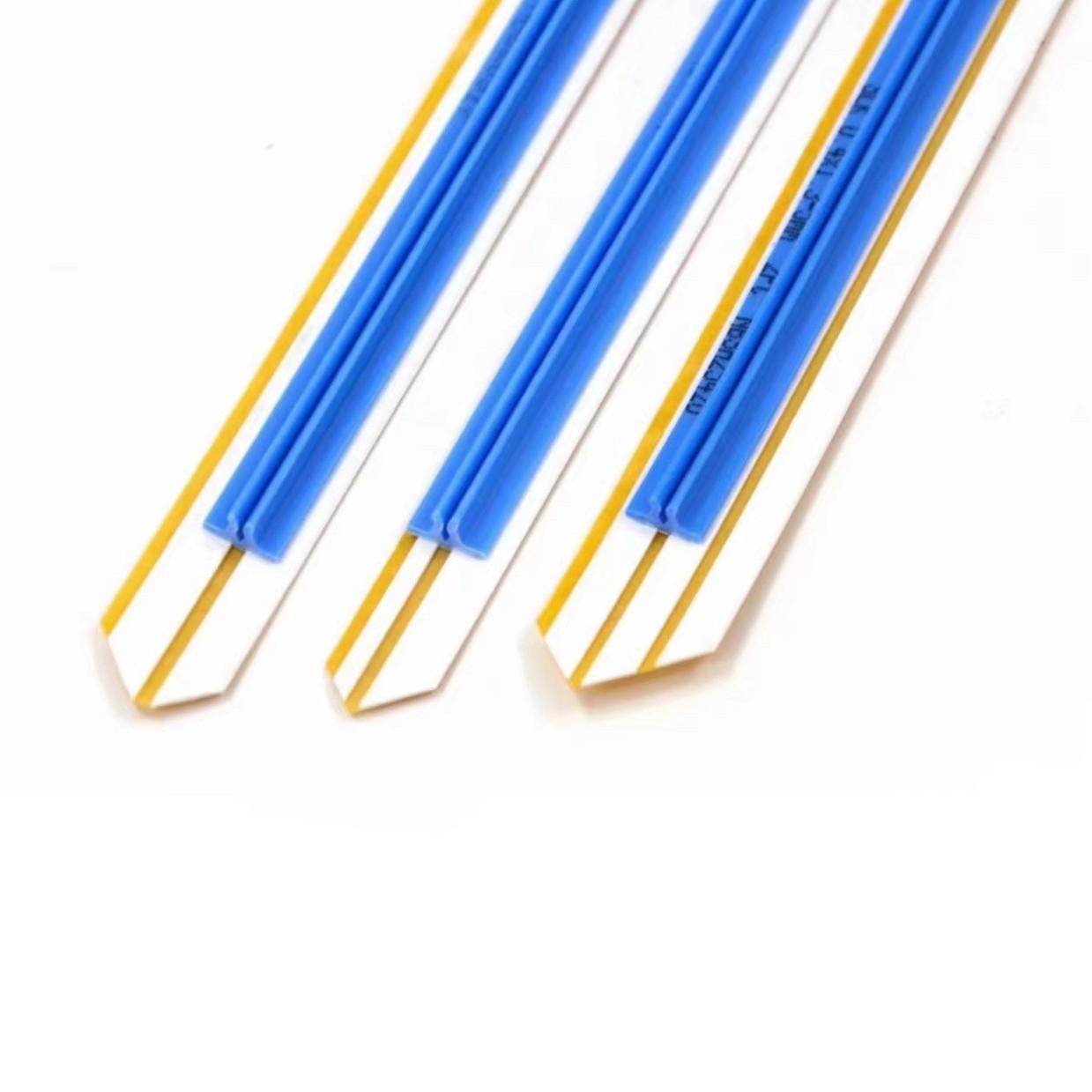 双爆线压痕条 塑料材质 适合线与线距离近位置 瓦楞纸防爆线