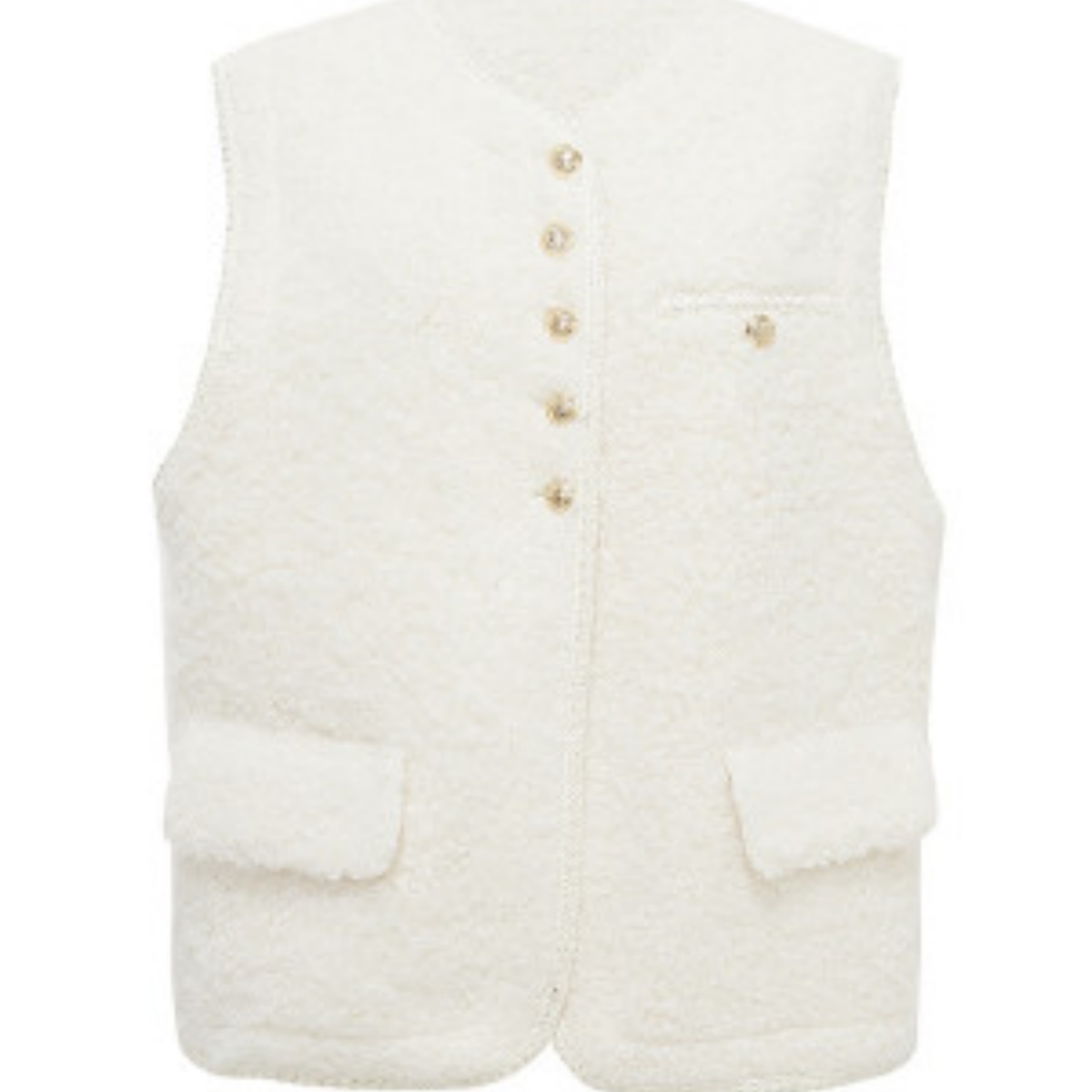 LULUALWAYS24冬新款纯色马甲上衣