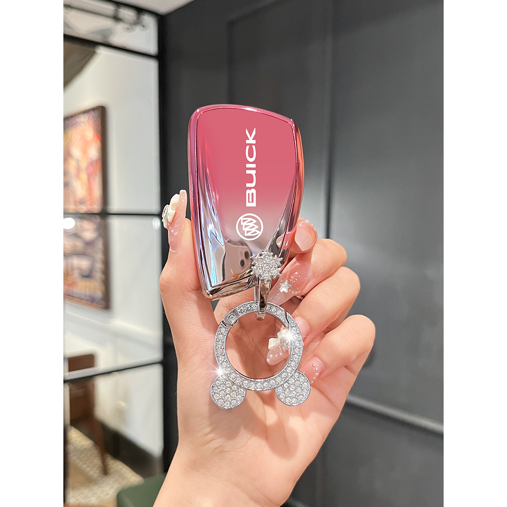 别克昂科威plus钥匙套昂科威s汽车2023款高档别克世纪专用女壳扣