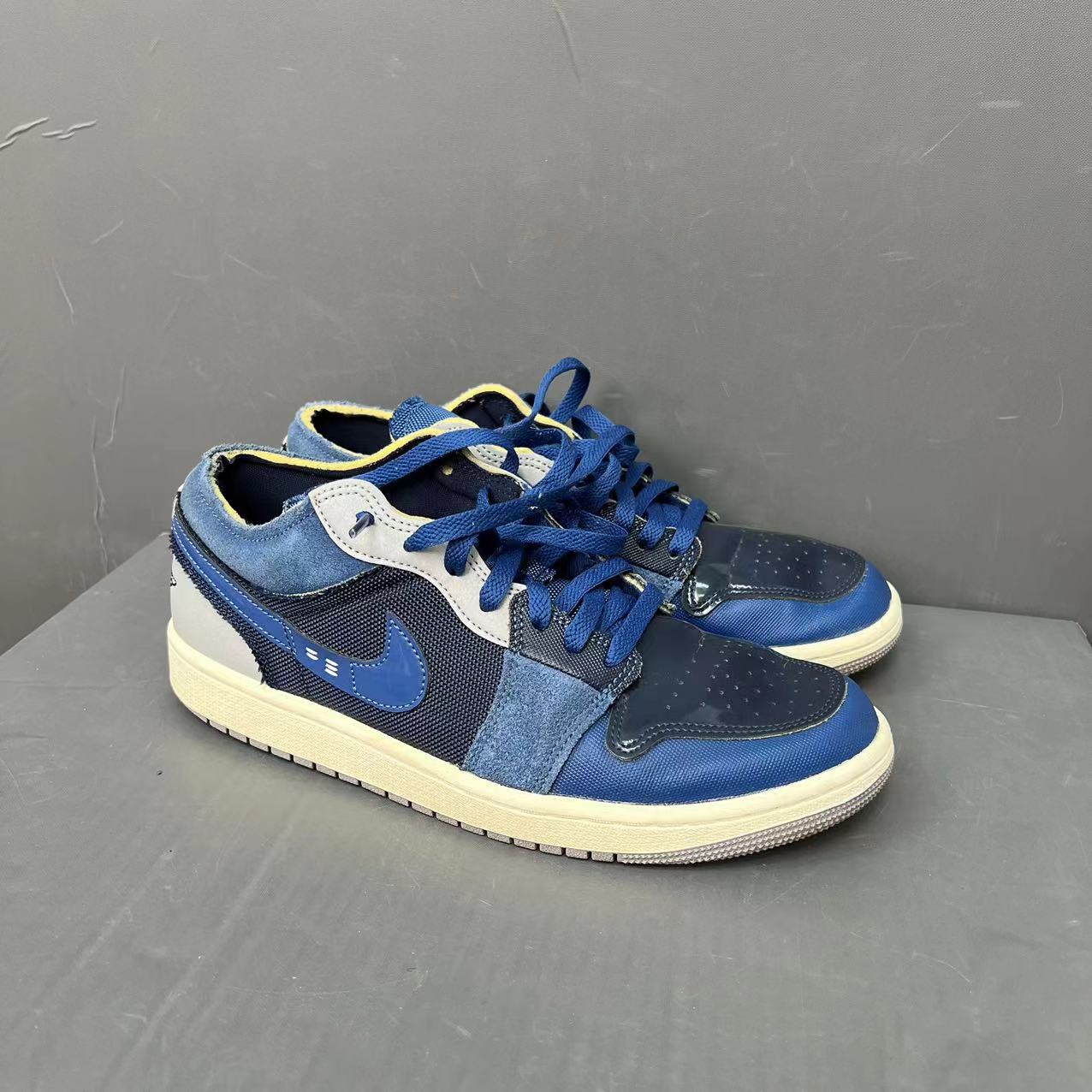 aj1 低帮 篮球鞋 蓝色 42.5码
