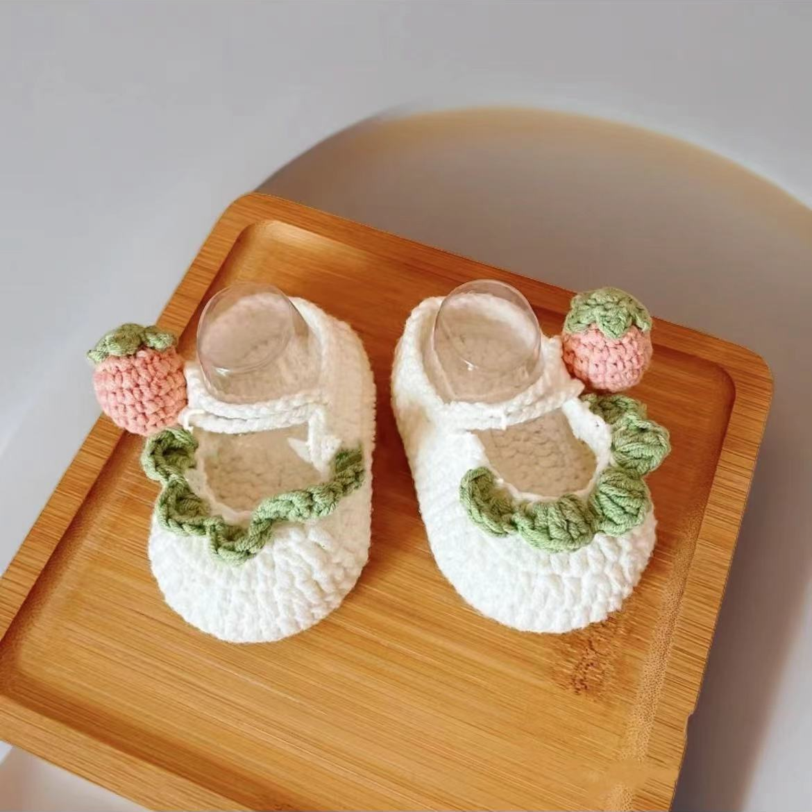 宝宝鞋子手工编织DIY婴儿毛线鞋孕期解闷钩织牛奶棉0-12个月软底