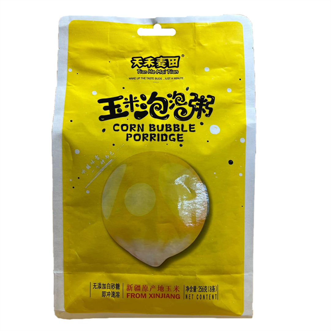 新疆天禾麦田玉米泡泡粥速食粥冲饮方便粗粮营养早餐粥256g袋包邮