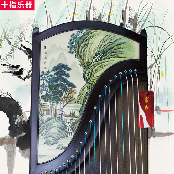 鼎韵正品古筝905-JQ溪桥新绿考级演奏筝实木官方授权正品通用乐器