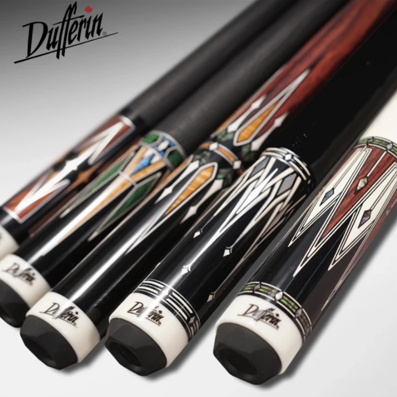 达芬尼台球杆A系列A1A3A6白音符九球杆中式八球黑八桌球杆大头杆