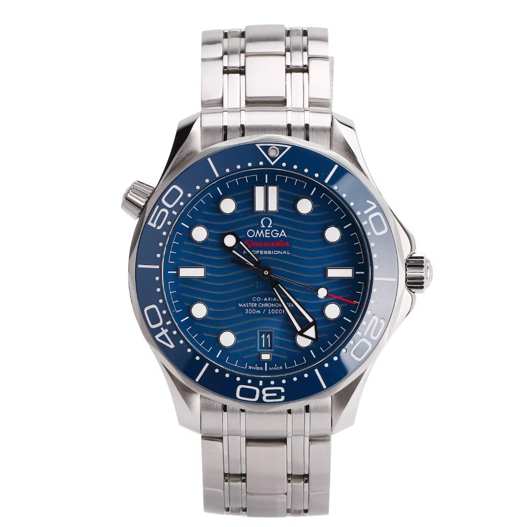 未使用 Omega/欧米茄 海马300/12004306/42表径/男士腕表