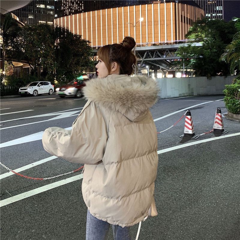 2023新款羽绒服ins港风女短款冬季韩版宽松加厚学生