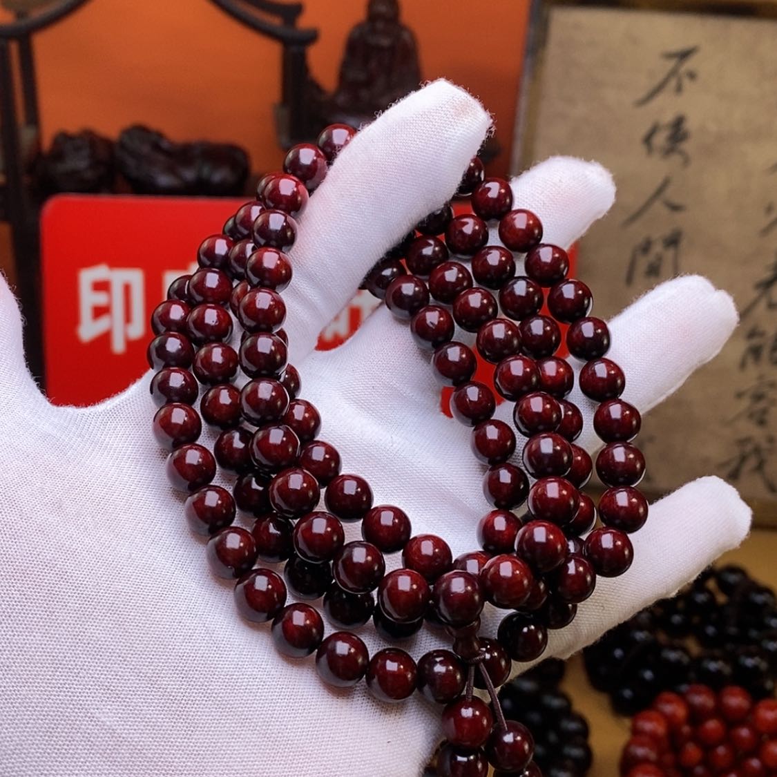 【闪购商品】小叶紫檀0.8根雕