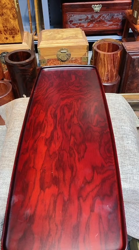 【闪购商品】木根雕茶盘