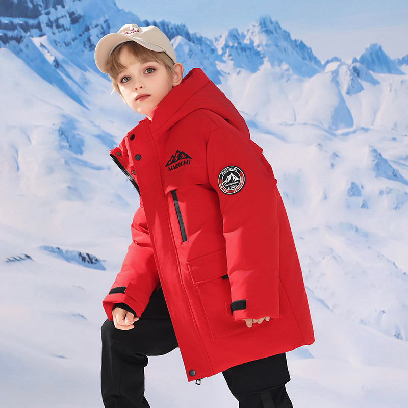 【极寒儿童羽绒服】中长款加厚男童中大童2025新款洋气女童宝宝