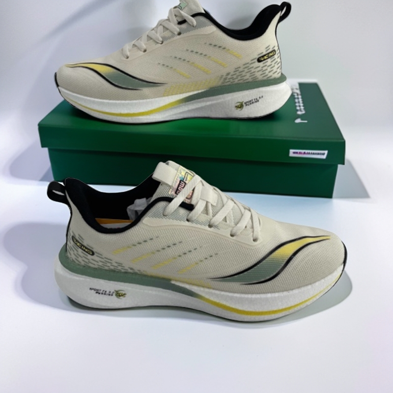 大码专营45-48早秋新品加大碳板科技跑步鞋时尚潮鞋系带休闲男鞋