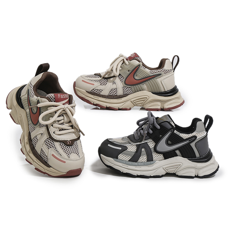 马克华菲春季新款童鞋儿童运动鞋小学生男女鞋子4128