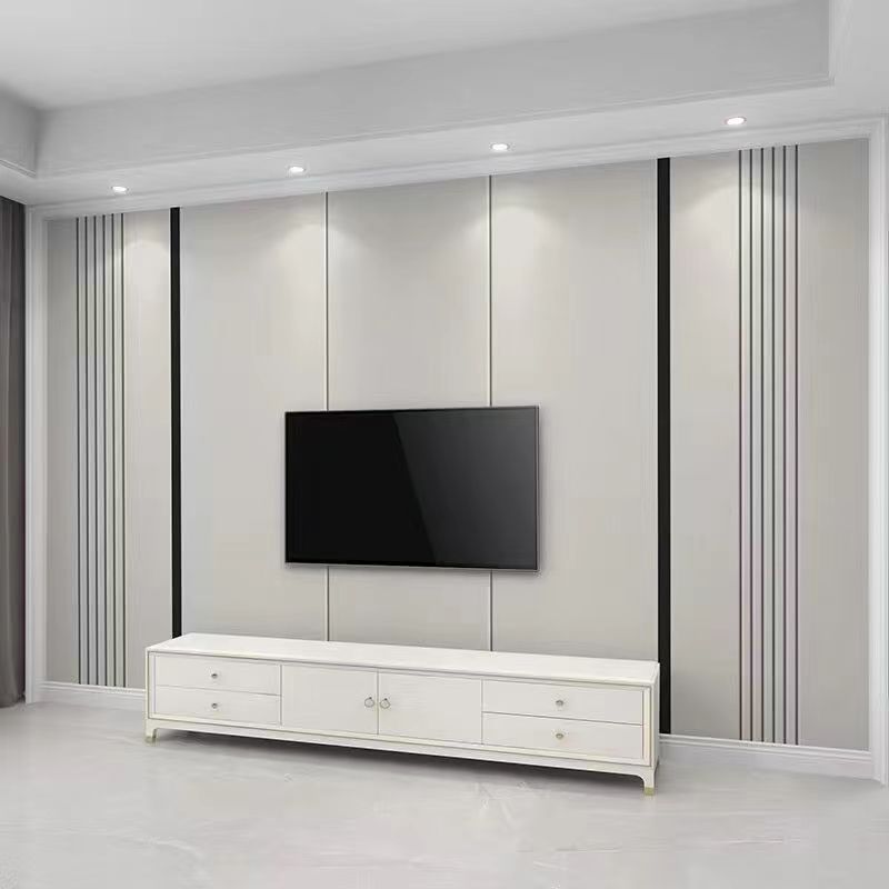 现代轻奢立体墙画家和富贵贴画客厅沙发卧室电视背景墙壁画 