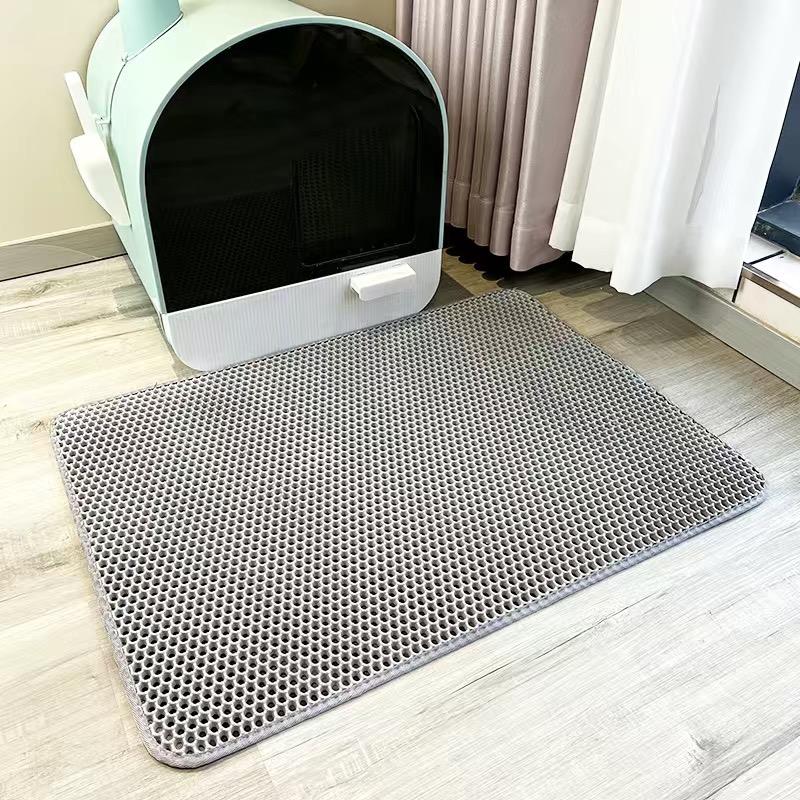 猫砂垫超大双层过滤防带出猫砂盆防外溅控砂垫子宠物猫咪用品大全
