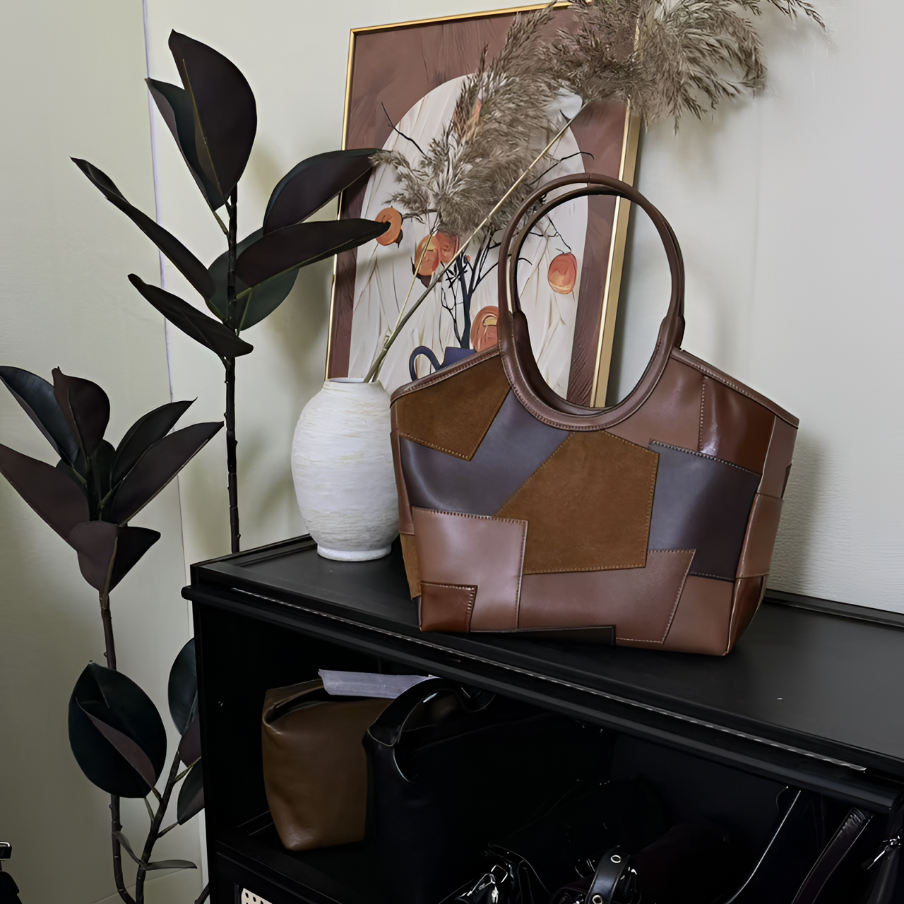 柚子女包950—1000牛皮单肩包斜挎包手提包大容量女包