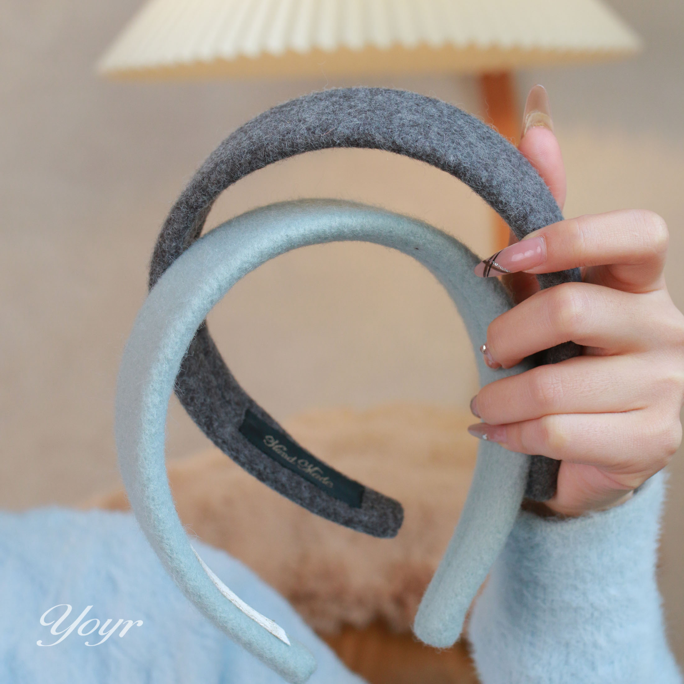 YOYR【柏林少女】发箍日常实用百搭气质发饰韩版宽边高颅顶简约头箍