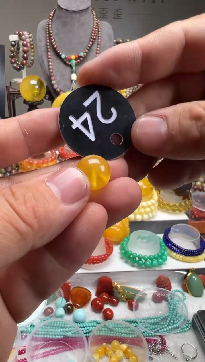 【闪购商品】琥珀珠宝奇石未镶嵌24号