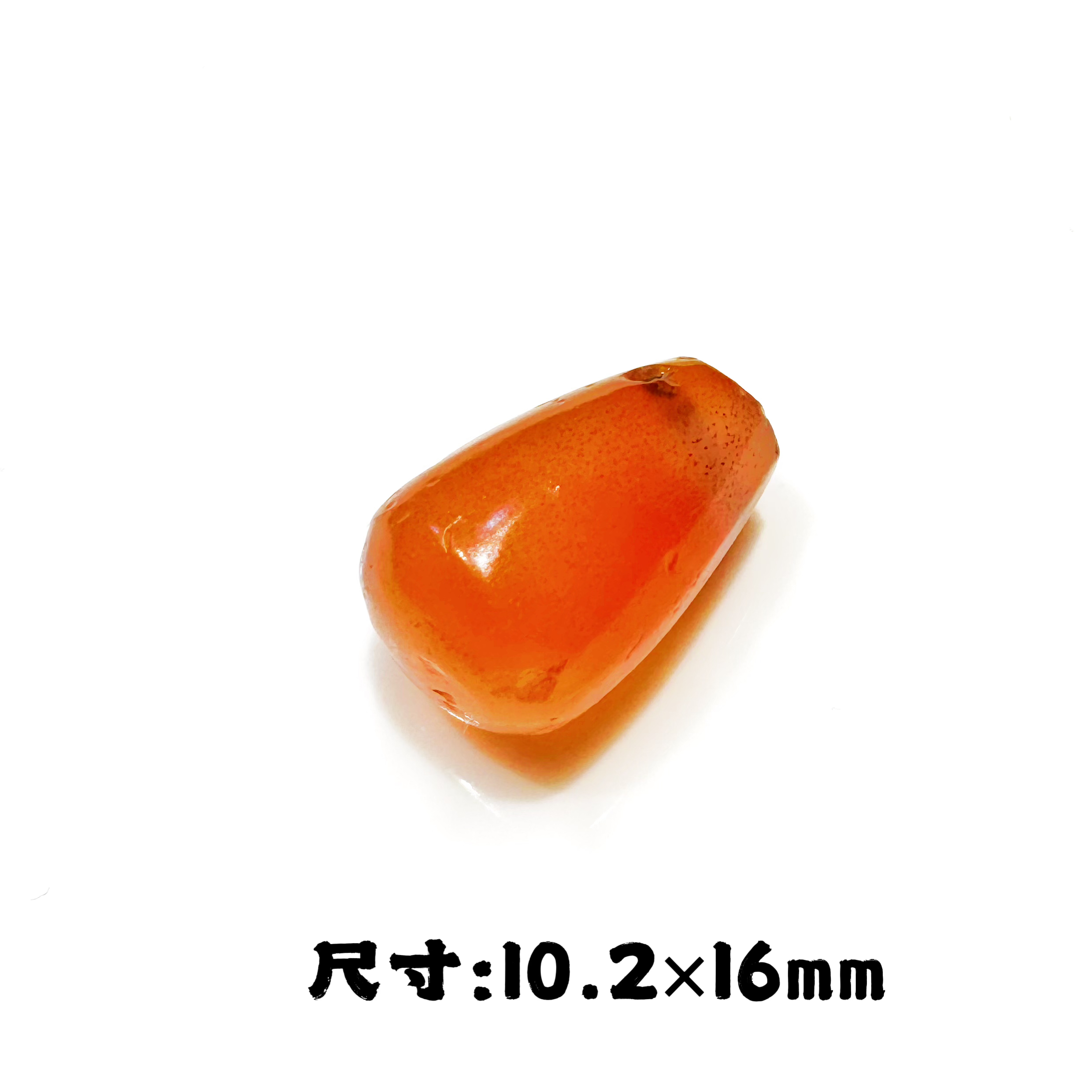 带朱砂水滴璎珞红玉髓