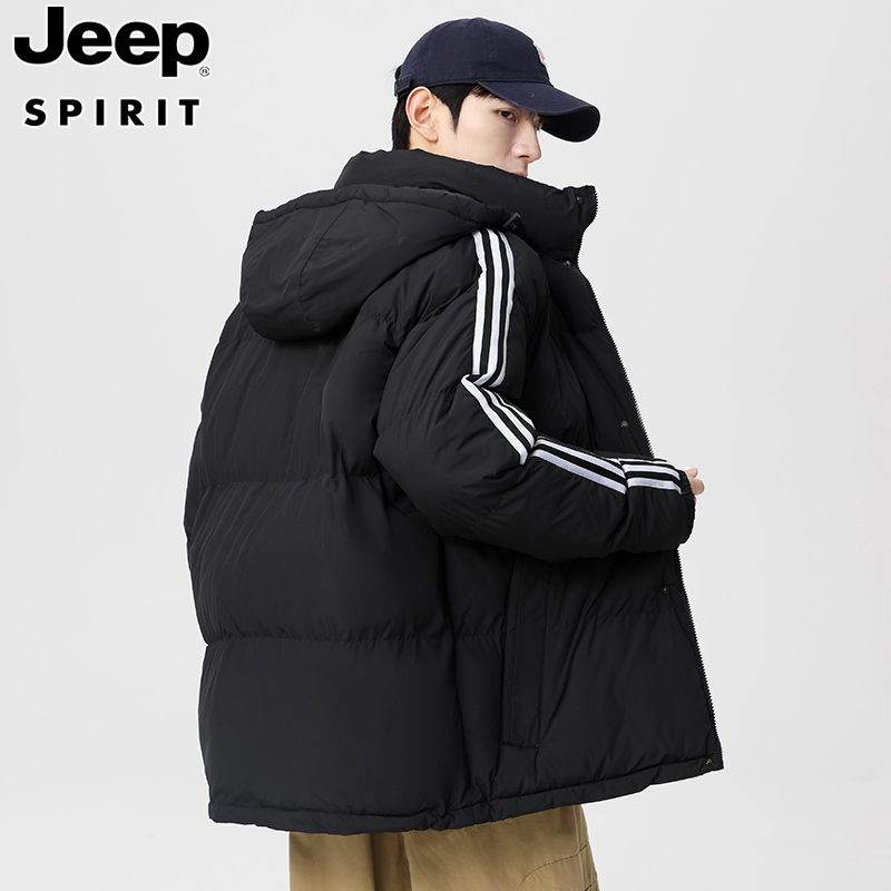 JEEPSPIRIT男装运动棉衣