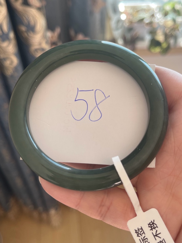 新疆和田玉且末蓝美人条手镯