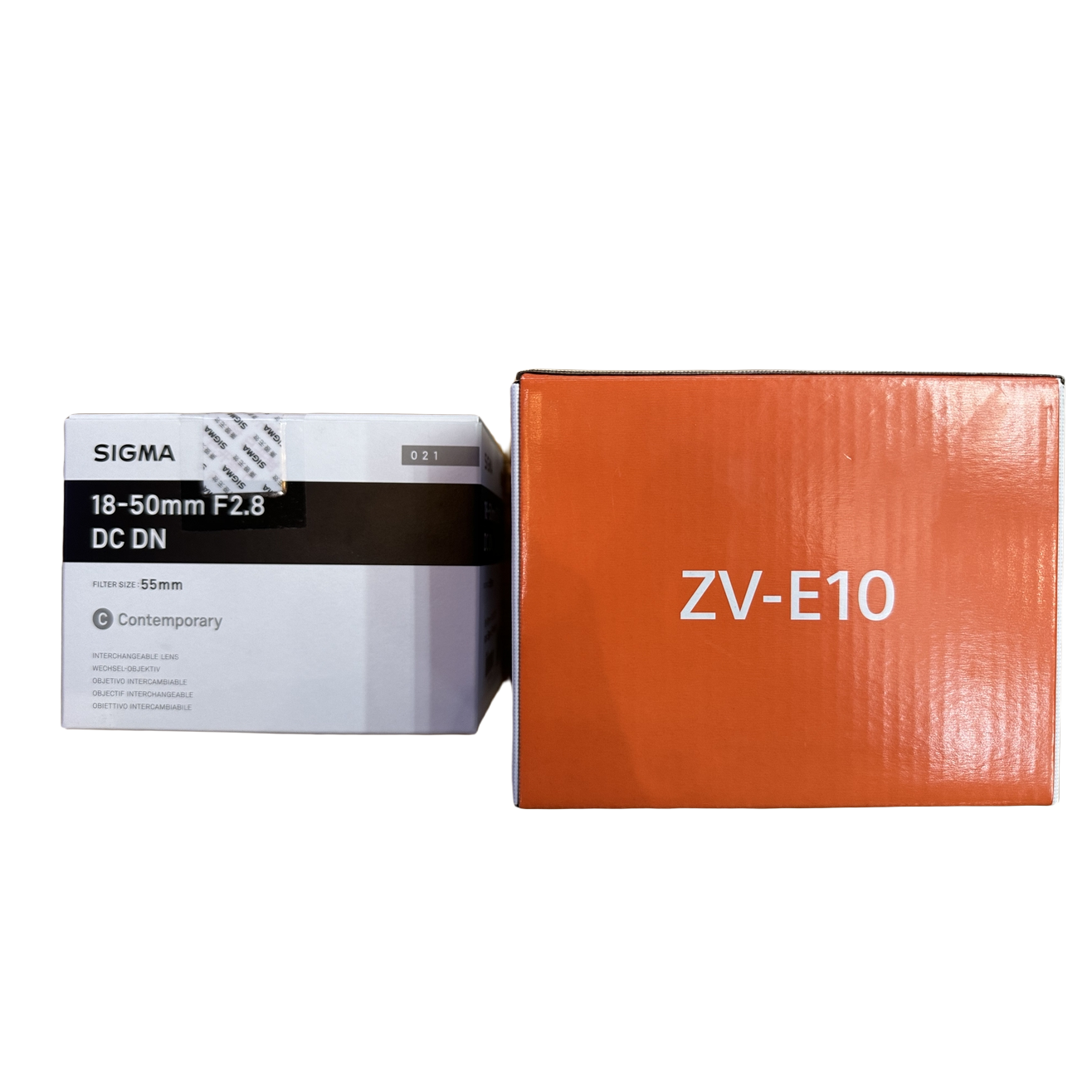 全新未使用 Sony/索尼 ZVE10+适马18-50 直播套装